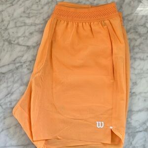 Wilson Vibrant Orange Sports Skirt